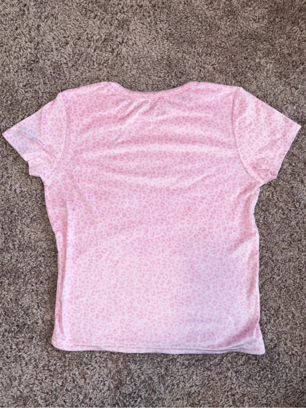 Juicy Couture Pink Leopard Velour Shorts Set | S